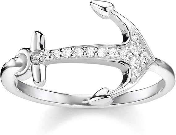 Ring silver cz strl 50