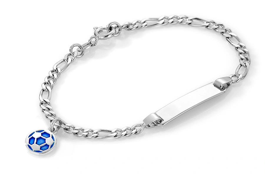 ID-armband blå fotboll