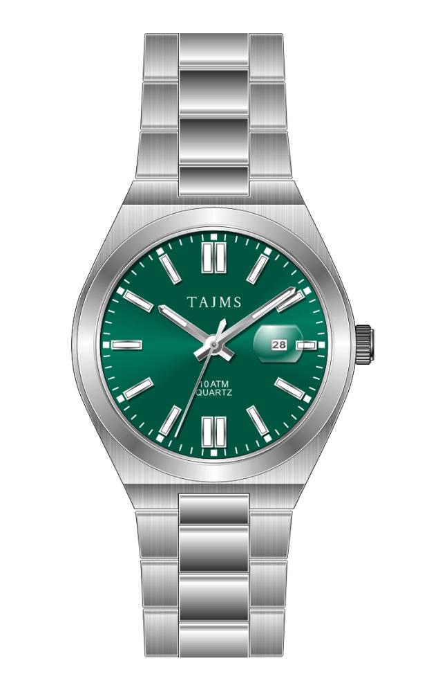 TAJMS analogt ur helstål 10atm