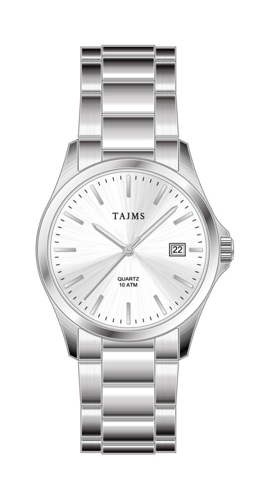 TAJMS analogt ur helstål 10atm