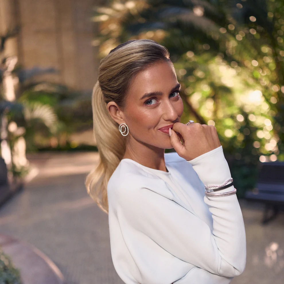 SPIRALE due piccolo earrings goldplated