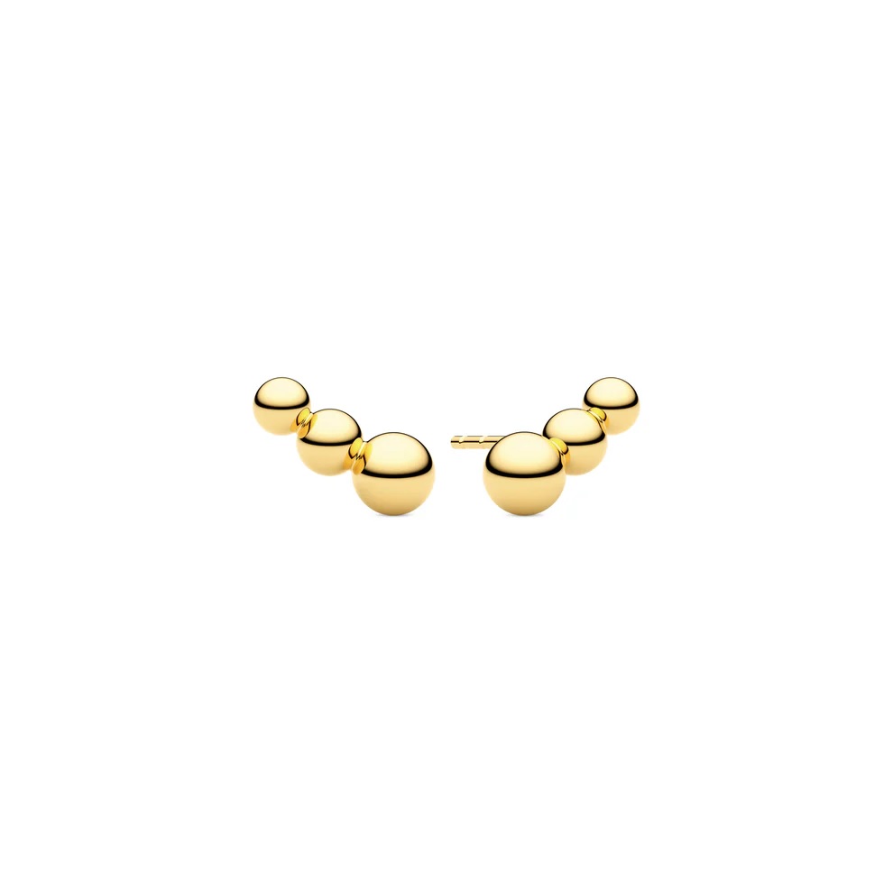 BORMIO piccolo earrings goldplated