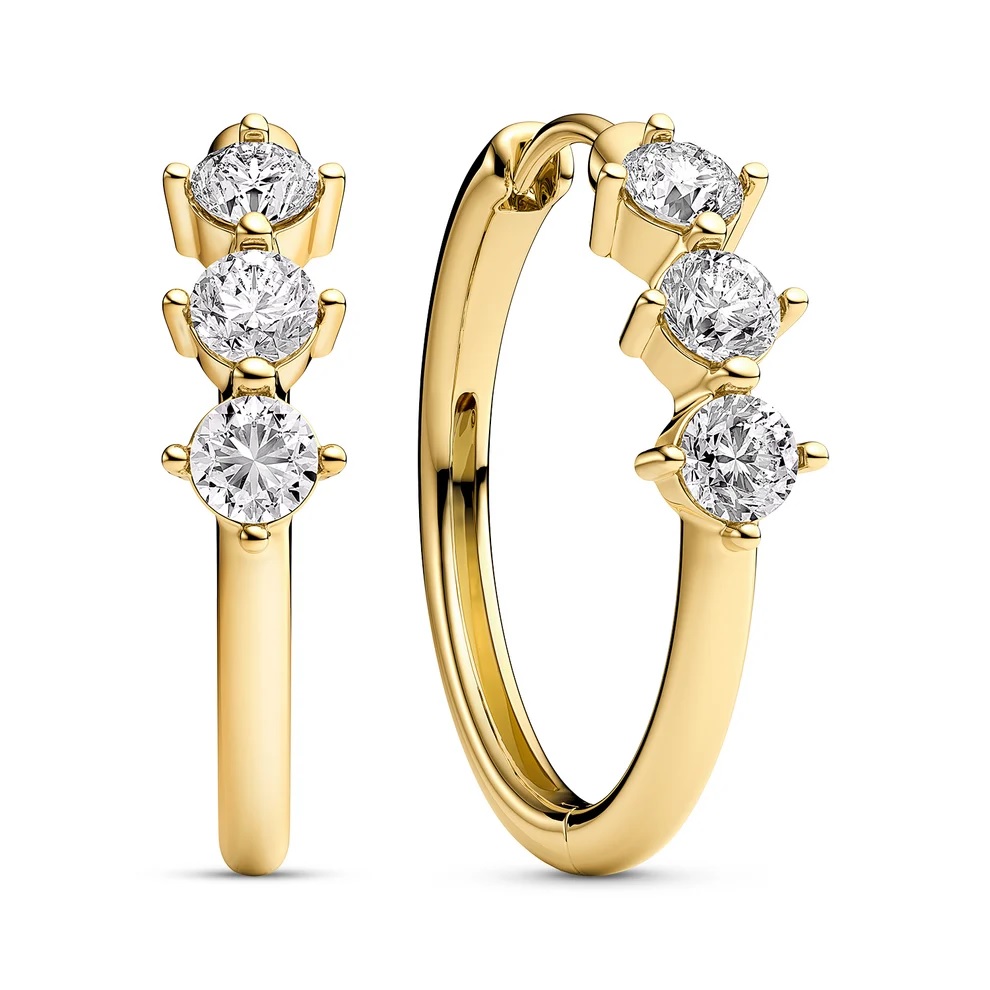 Princess creolo grande earrings