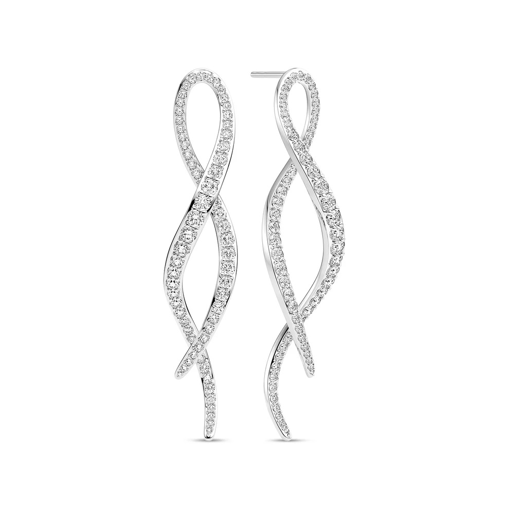 Infinito lungo earrings