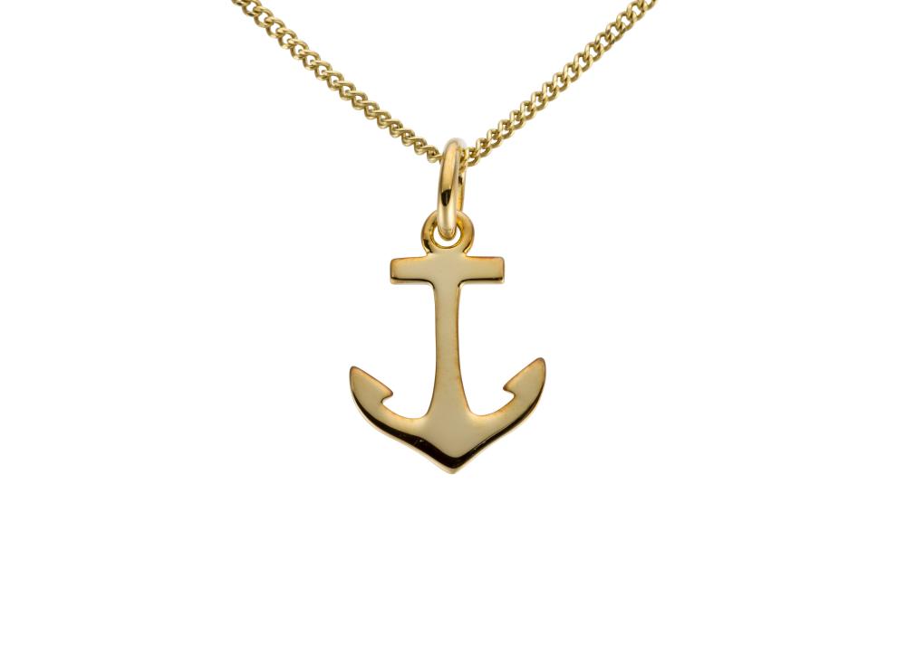 Hänge ankare 18k guld