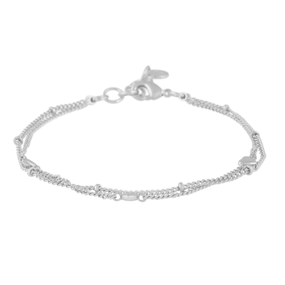 Lovely double chain brace plain s