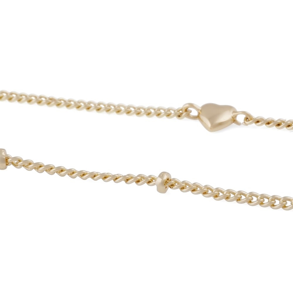 Lovely double chain brace plain g