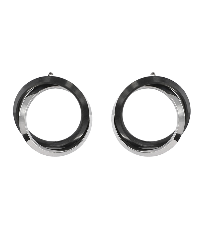 Caroline Earrings Black