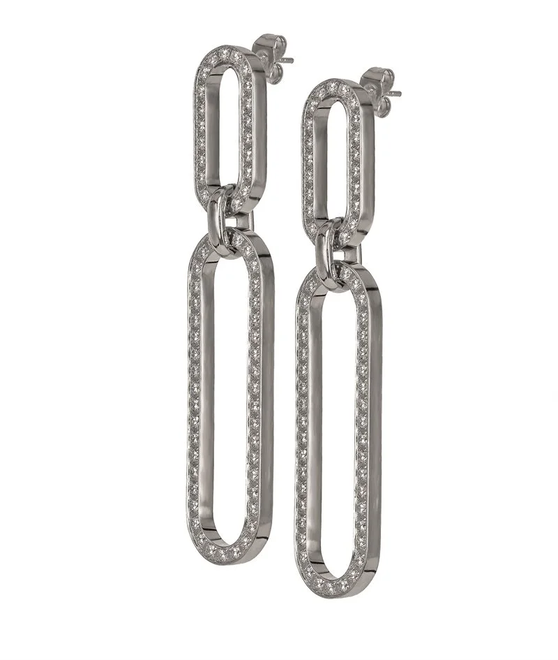 EXCELLENT Long Earrings Steel