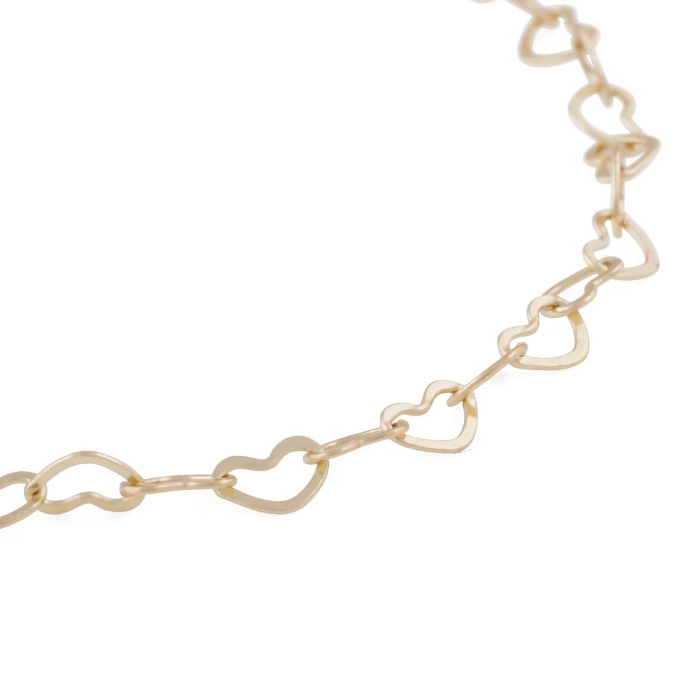 Lovely hearts chain brace plain g