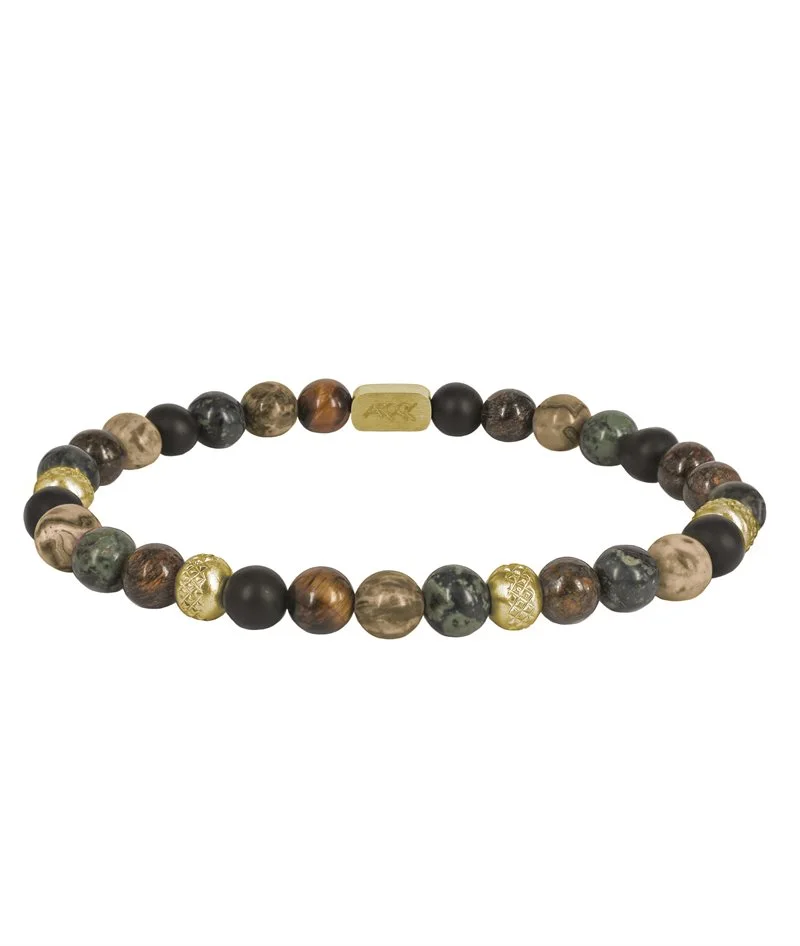 MIKE Bracelet Gold/Green