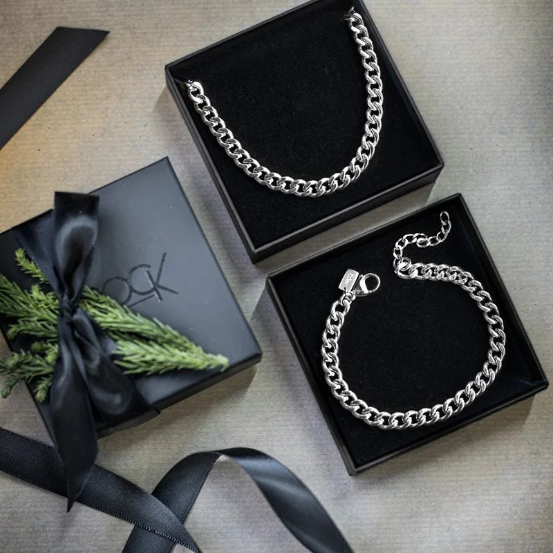 JULIUS Bracelet shiny steel