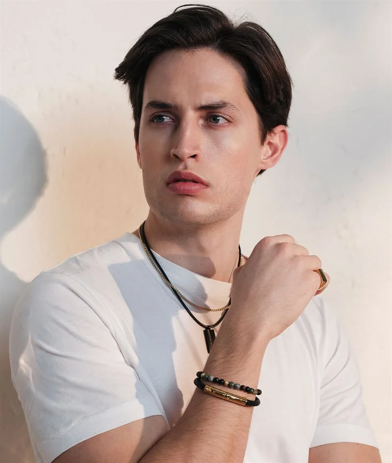 IZAR Bracelet Brown/Black antic