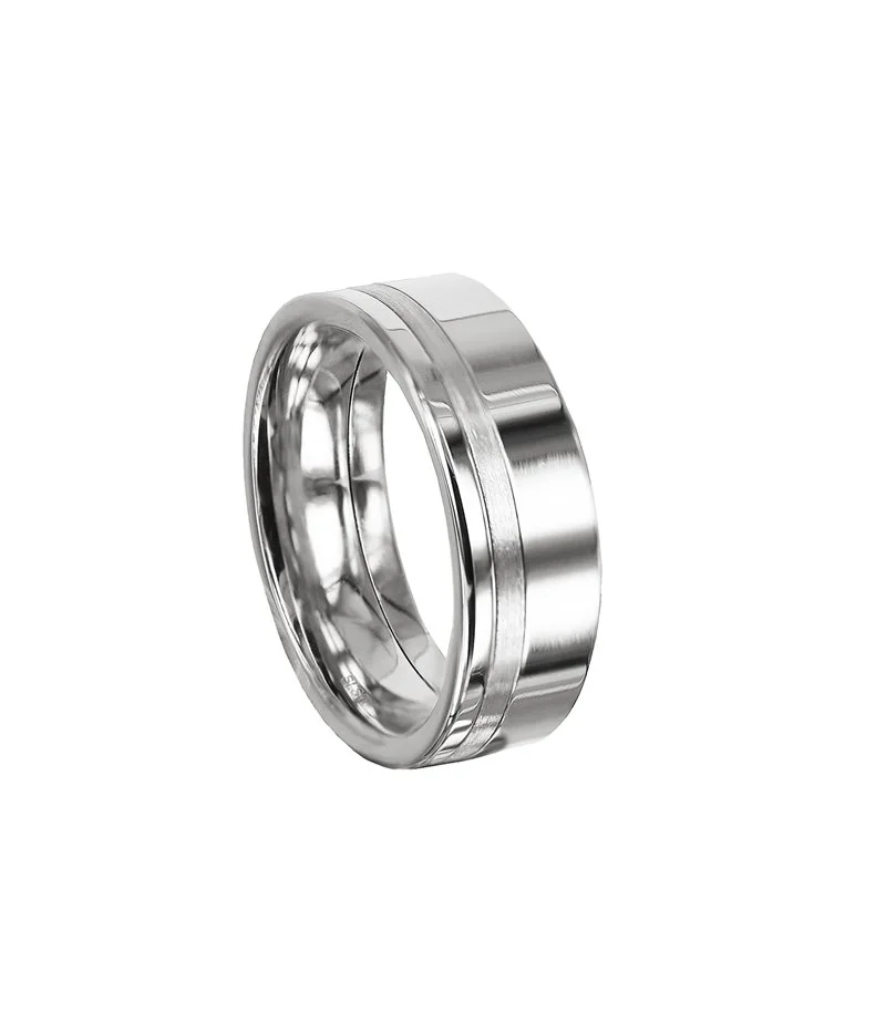 MOLTAS Plain ring steel strl XS