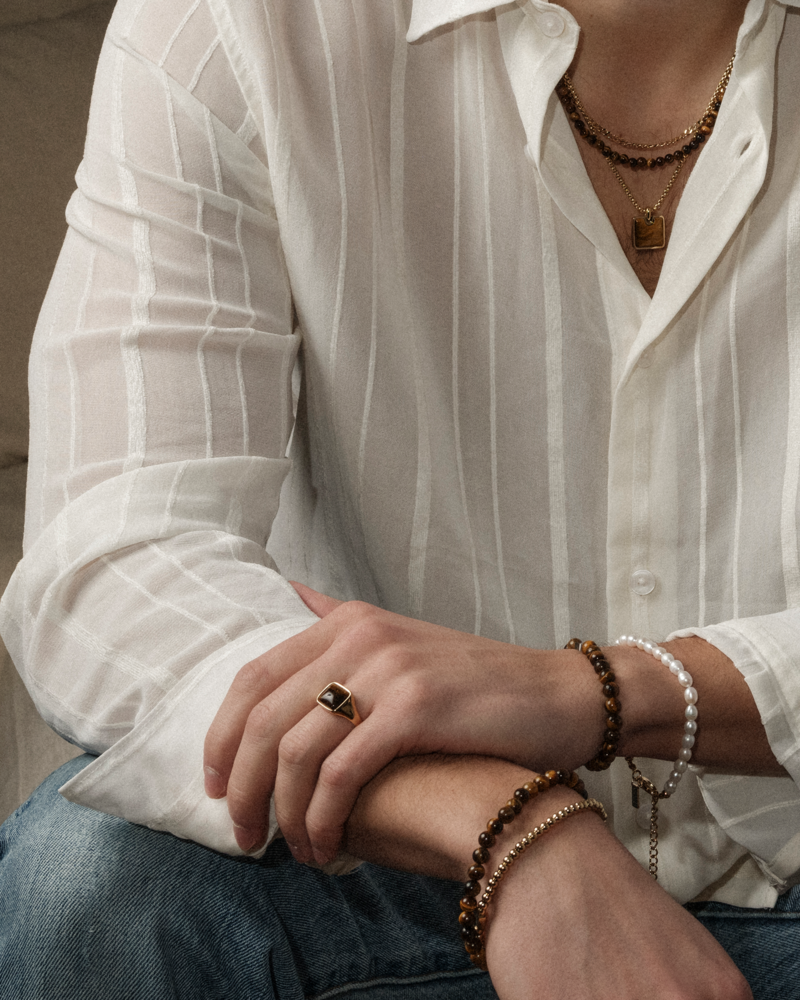 COLIN Bracelet brown/green