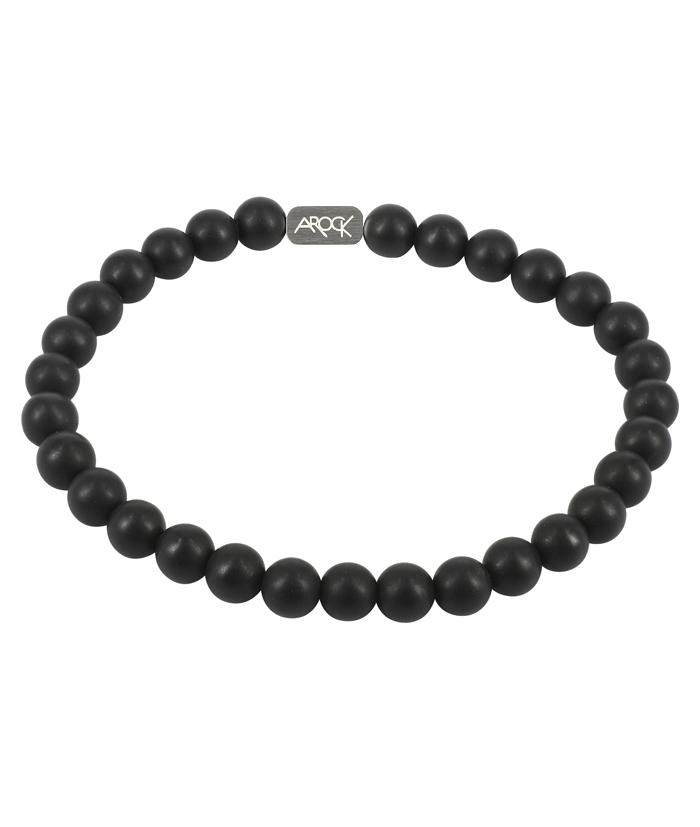 MORRIS Bracelet mat.black 17cm
