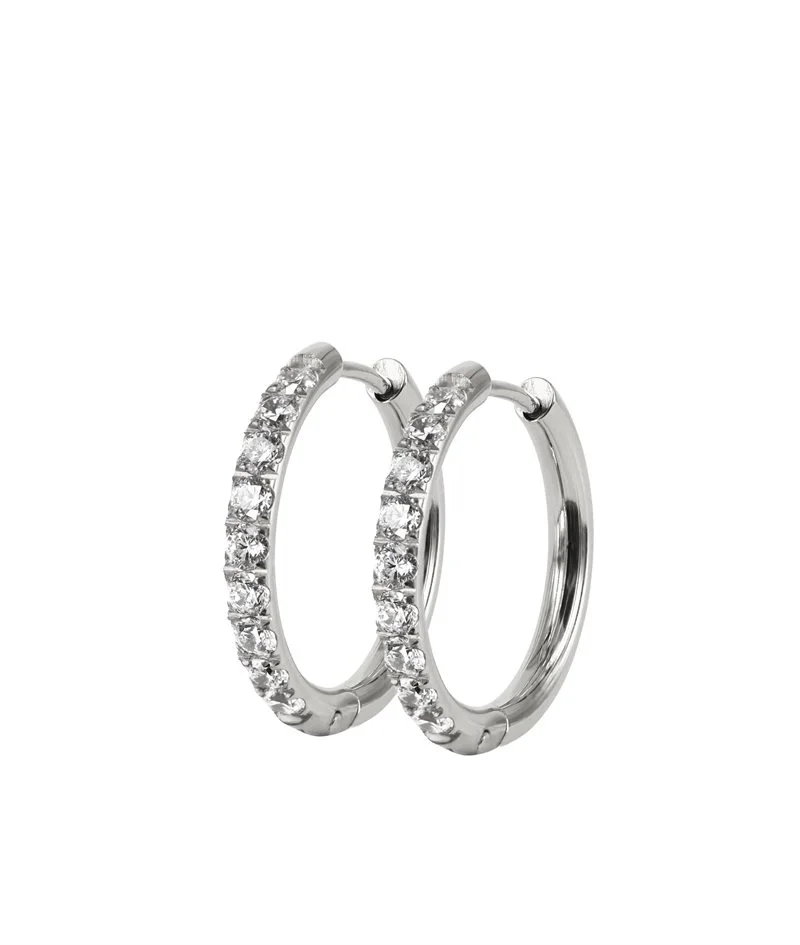 LUCY Earrings 21mm steel