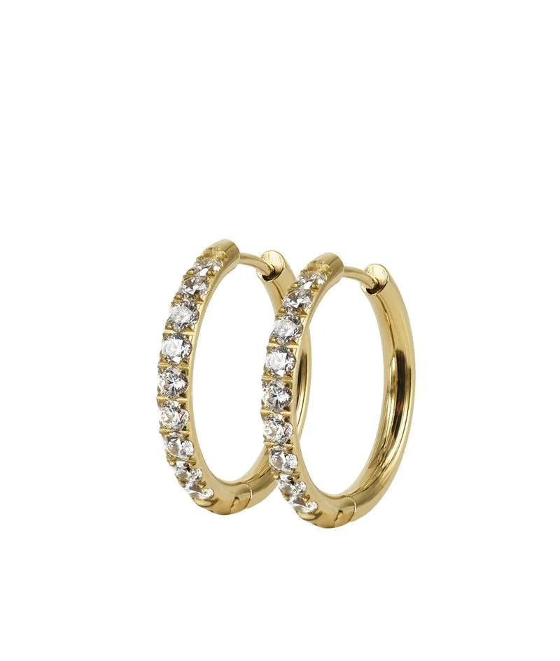 LUCY Earrings large gold