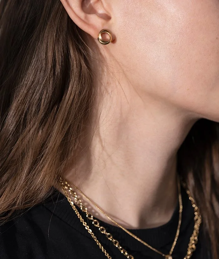 CAROLIN Mini earrings gold