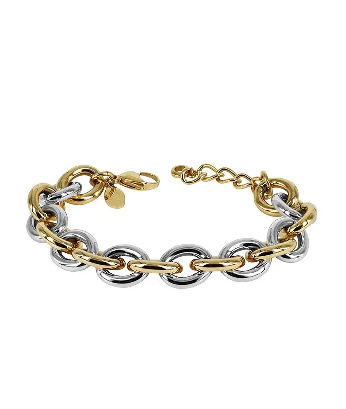 RUBY Bracelet Steel/gold