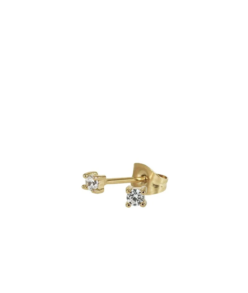 IDA earring 2mm gold