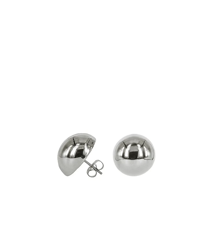 ESSIE Stud earring 12mm steel