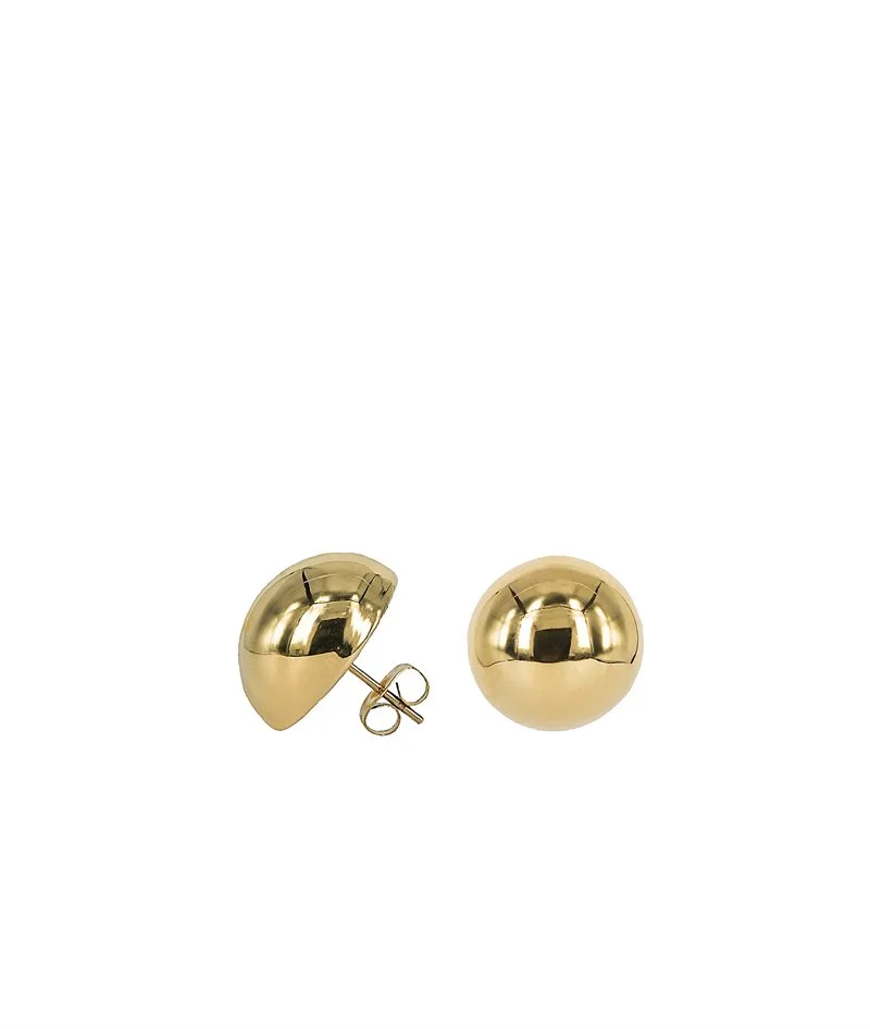 ESSIE Stud earrings 12mm gold
