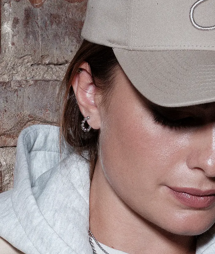 ANNIE earrings 13mm gold