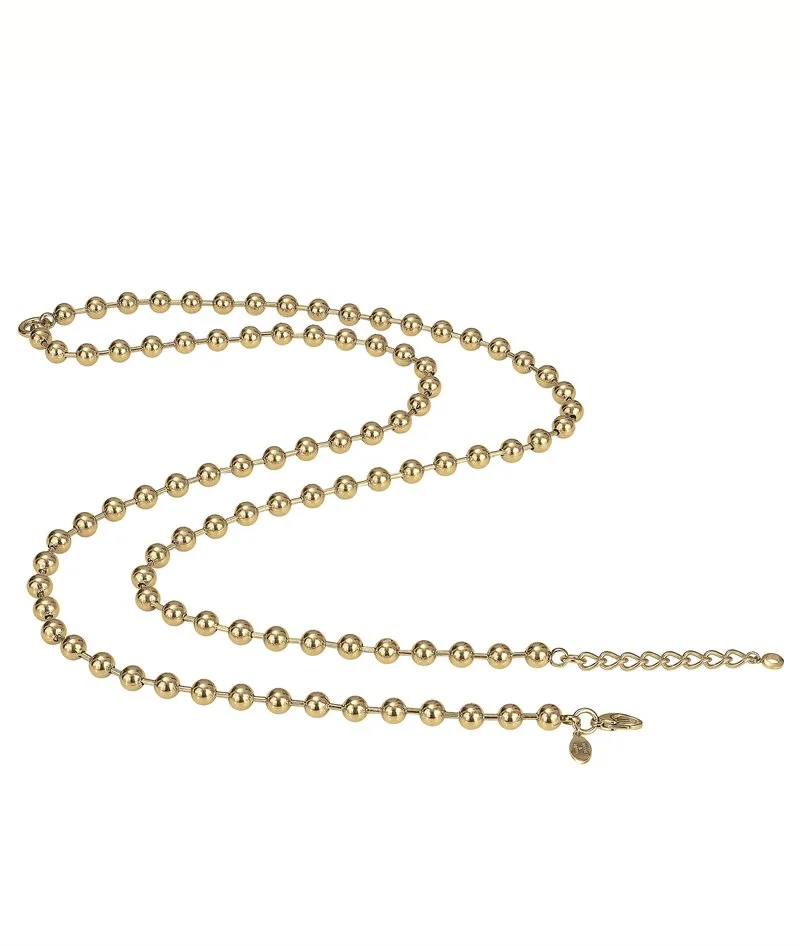 ANNIE big long necklace gold