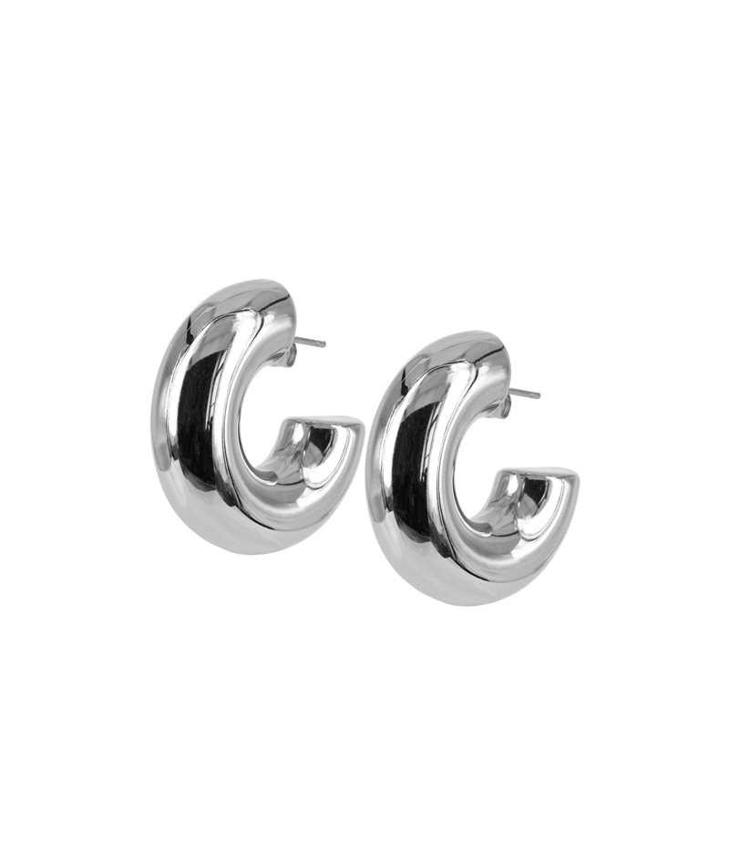 Sia earrings 8x25 steel