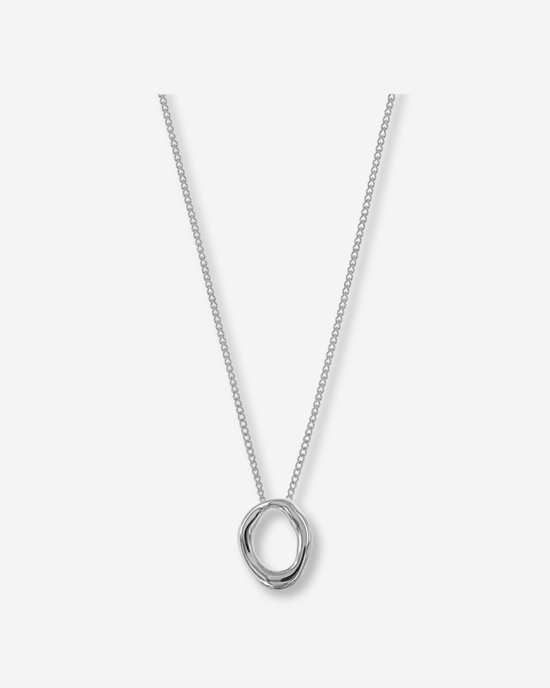 ANGELINA short necklace steel