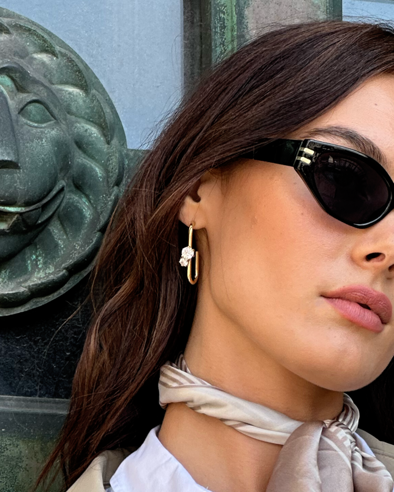 JULIE Earrings steel