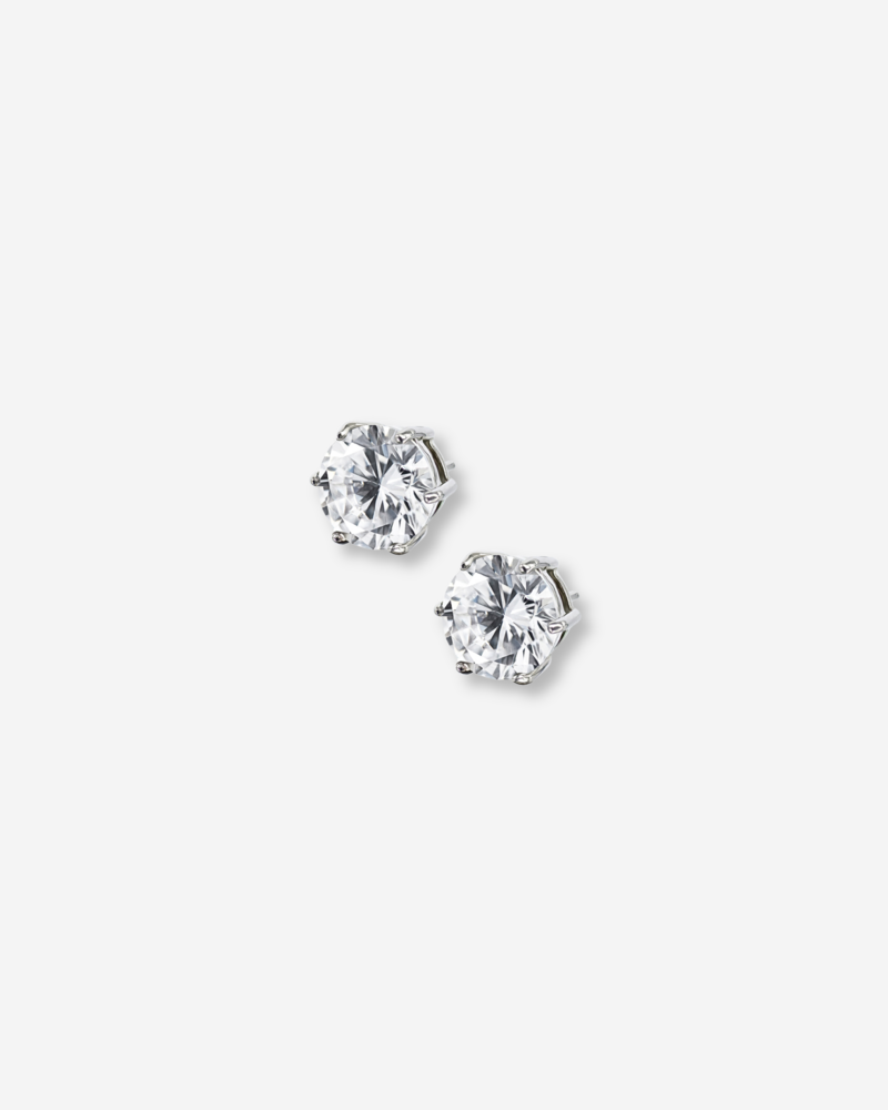 JULIE stud earrings 7mm steel
