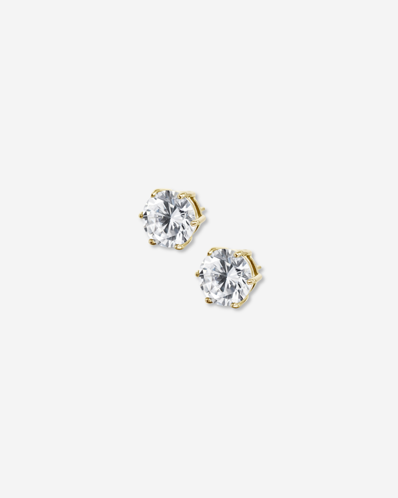 JULIE stud earrings 7mm gold
