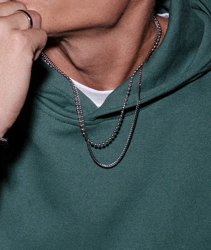 ALWIN necklace steel