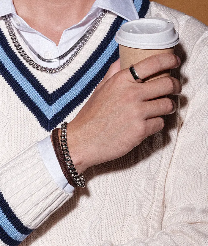 JOE bracelet 20 cm brown