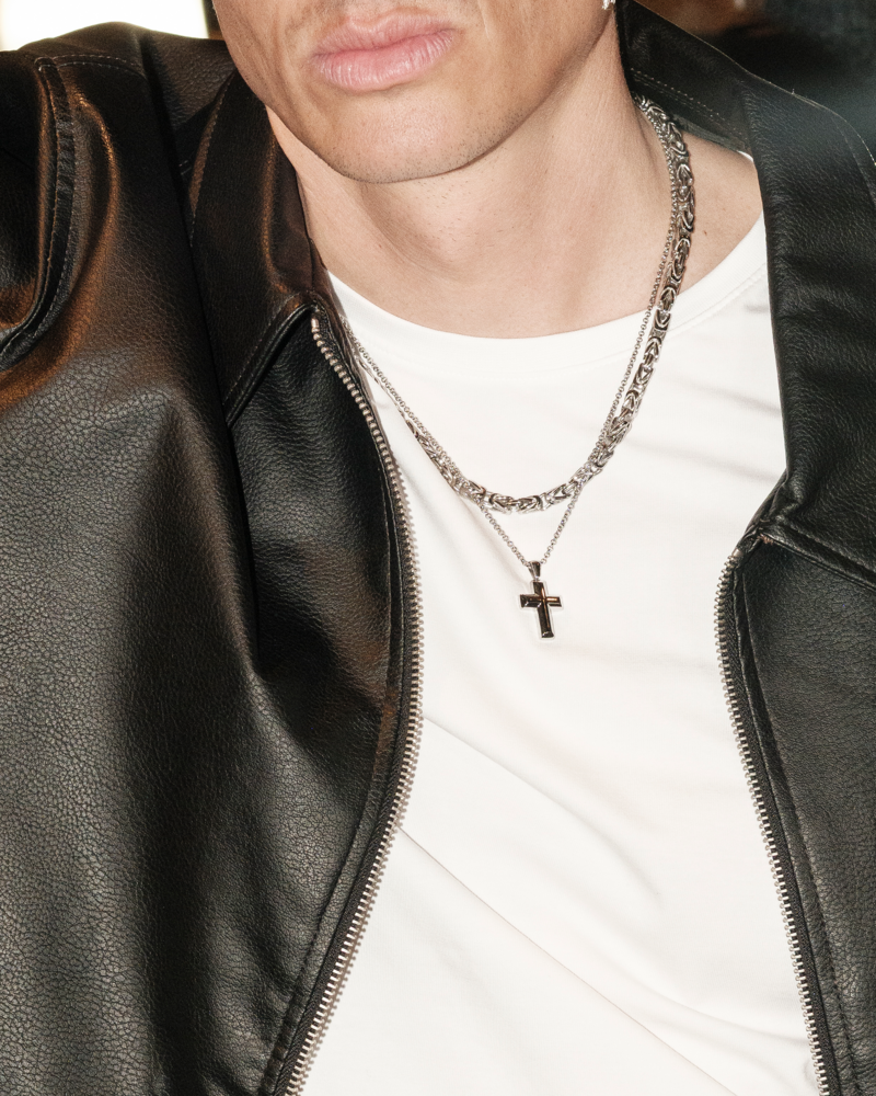 CHRISTOPHER necklace steel