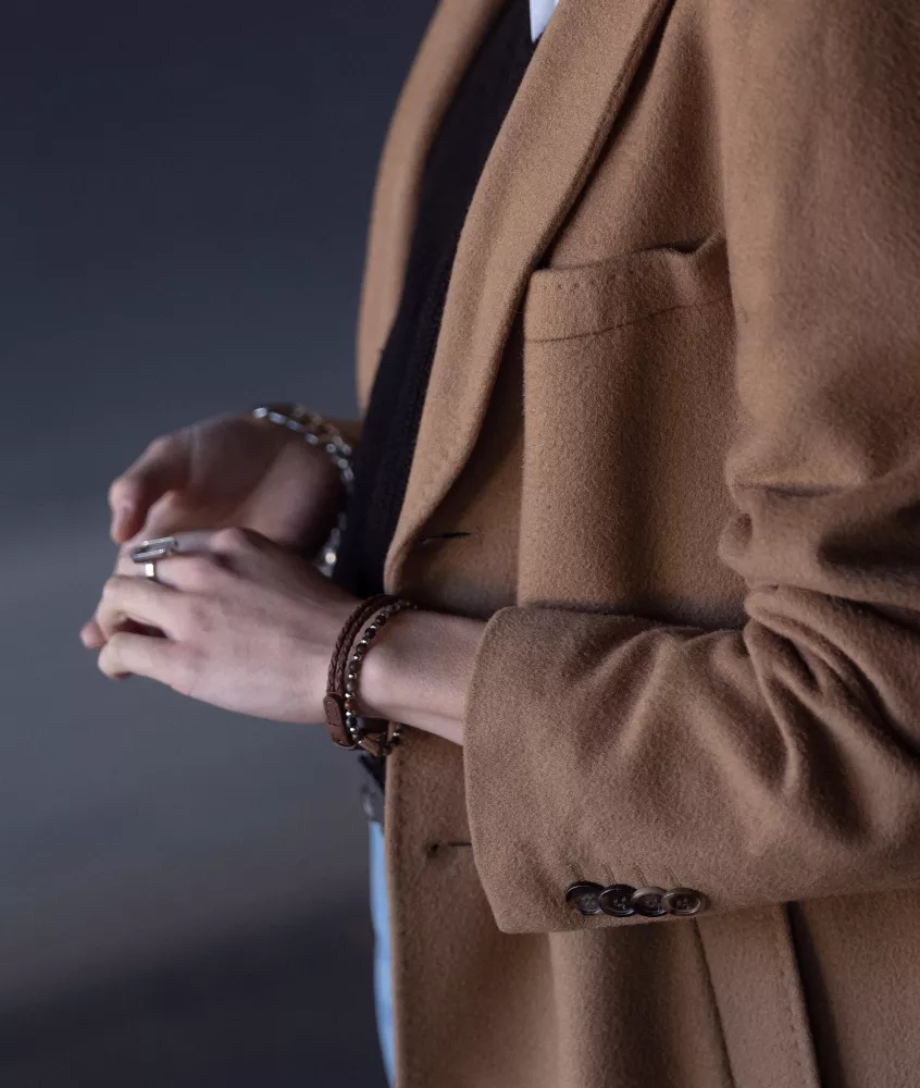 MIZA Bracelet melange/steel