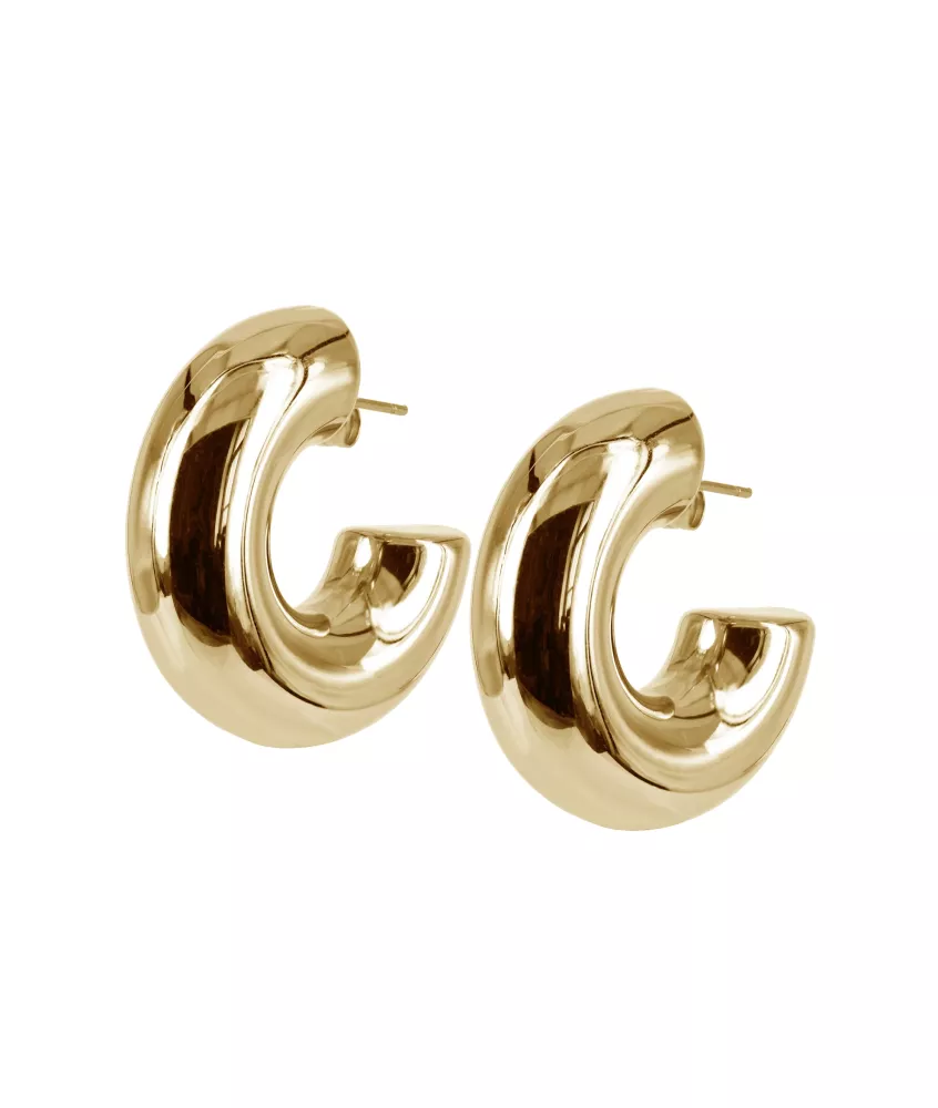 SIA Earrings gold