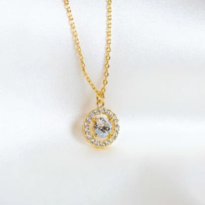 Miss Miranda necklace silvershade/gold