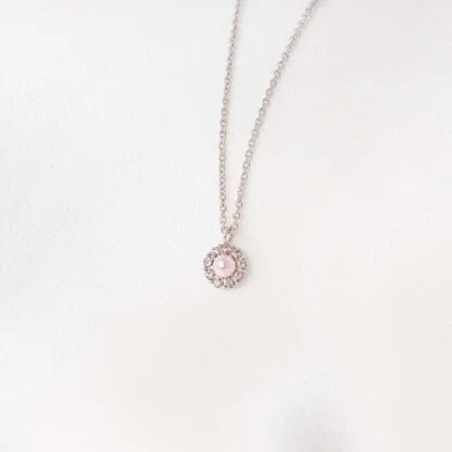 Petite miss Sofia pearl necklace-Rosaline