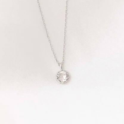 Petite Victoria necklace silvershade-silver