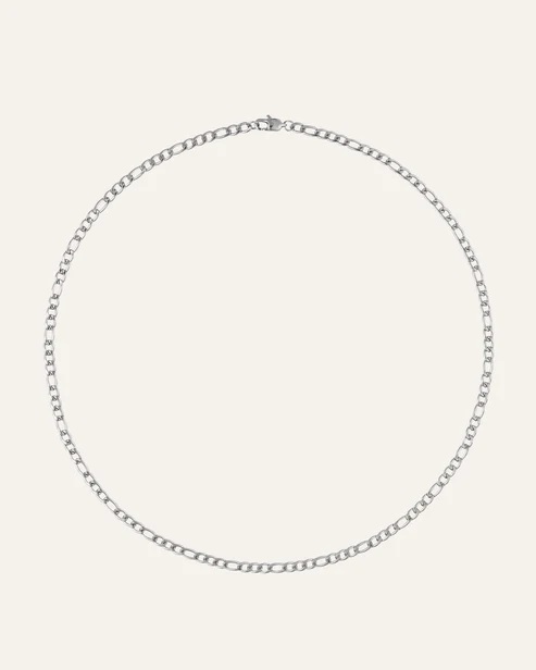 THIN FIGARO Necklace silver
