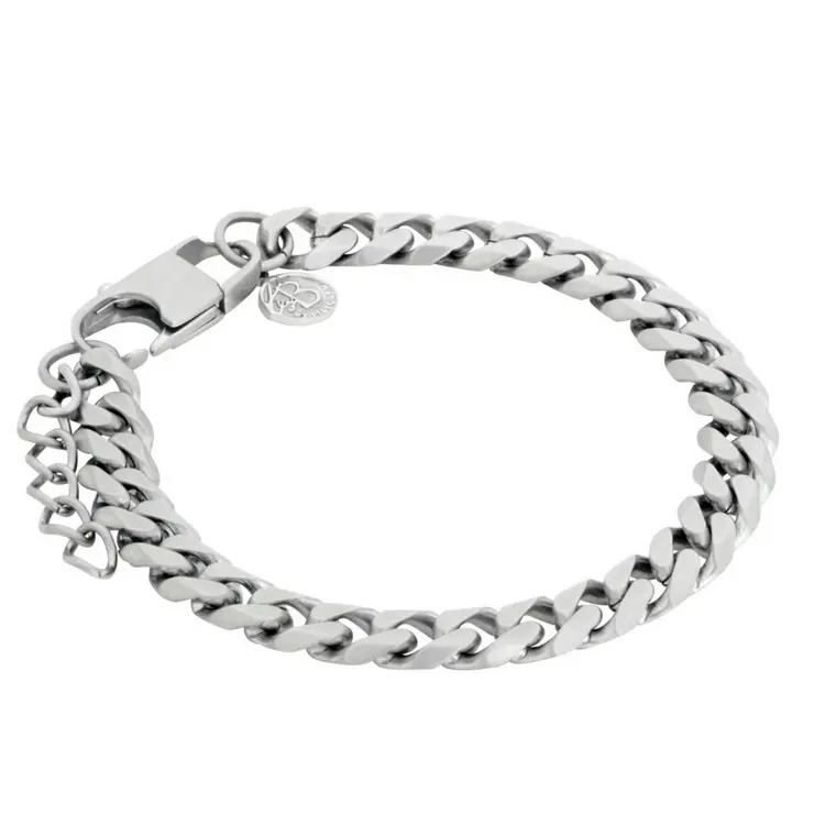Pansararmband stål