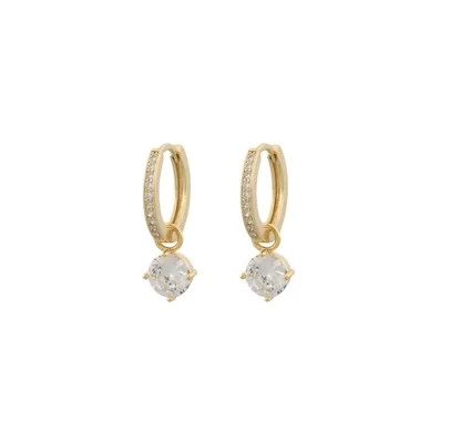 Rola round ring ear g/clear