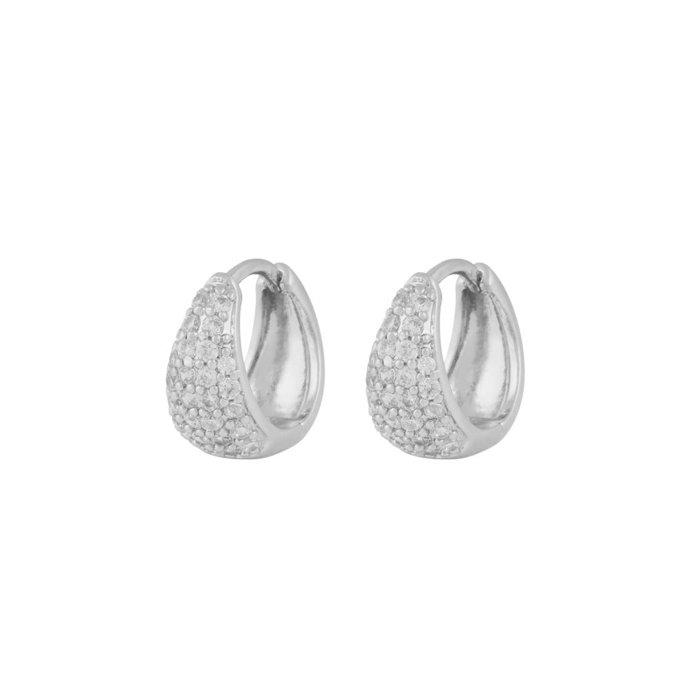 Essential Honey crystal oval ear s/clear