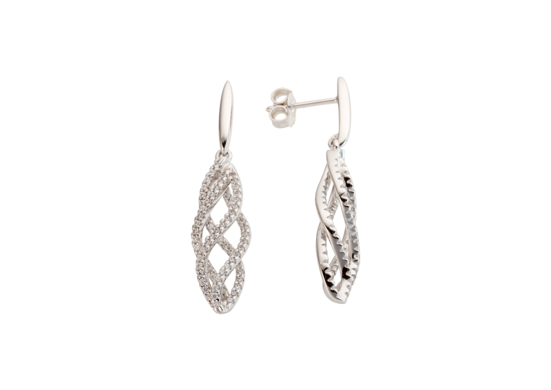 Örhänge 0,50ct 18k vitguld