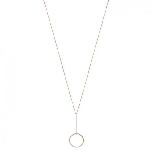 Taxi pendant neck 80 s/rosé