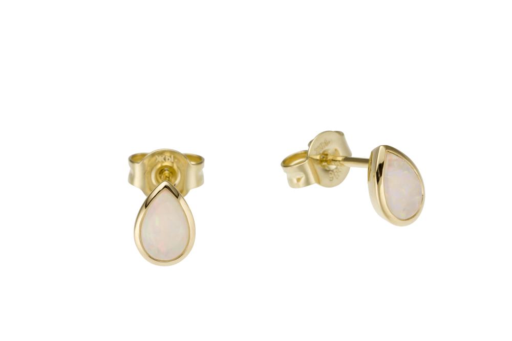 Örhängen 18k opal