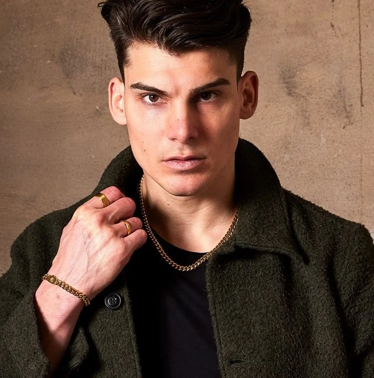 Bracelet stål pansar fg